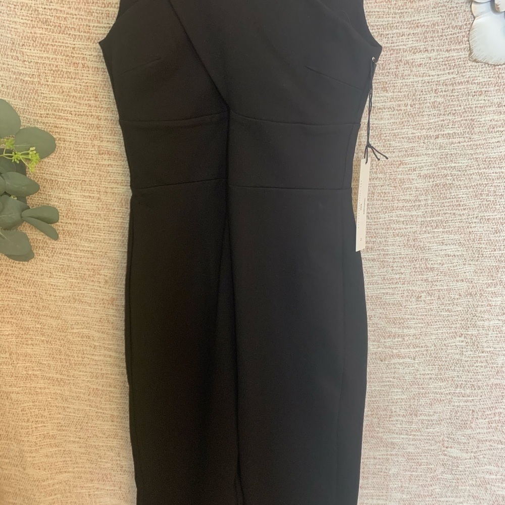 [Susana Monaco] Black Cross Front Jumpsuit NWT - Picture 6 of 14